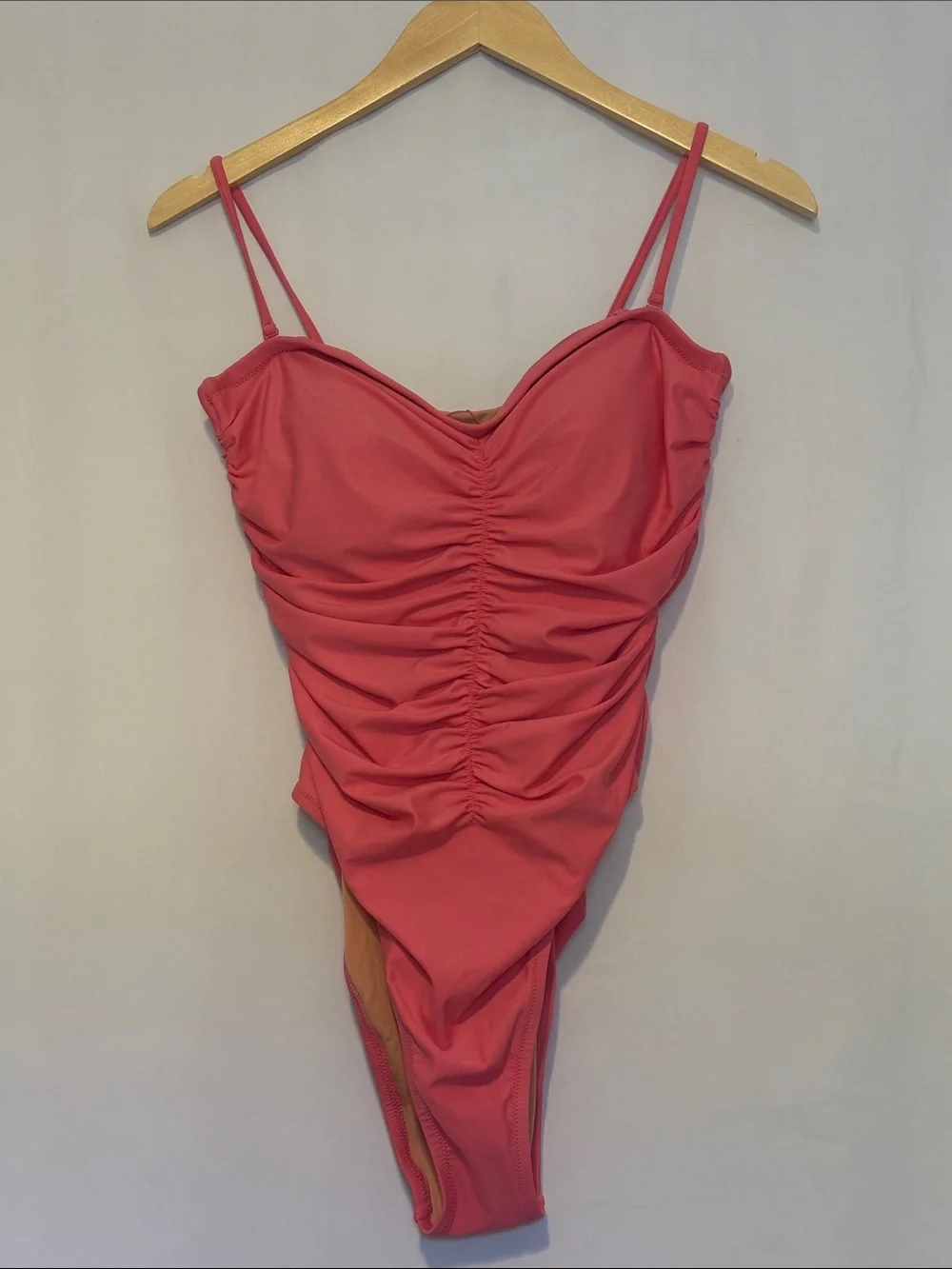 J. Crew Ruched Sweetheart One-piece Swimsuit NWT size 10 BF176